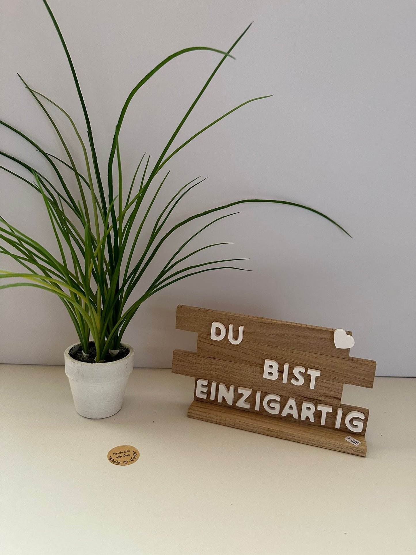 Dekoständer mit Wunschtext