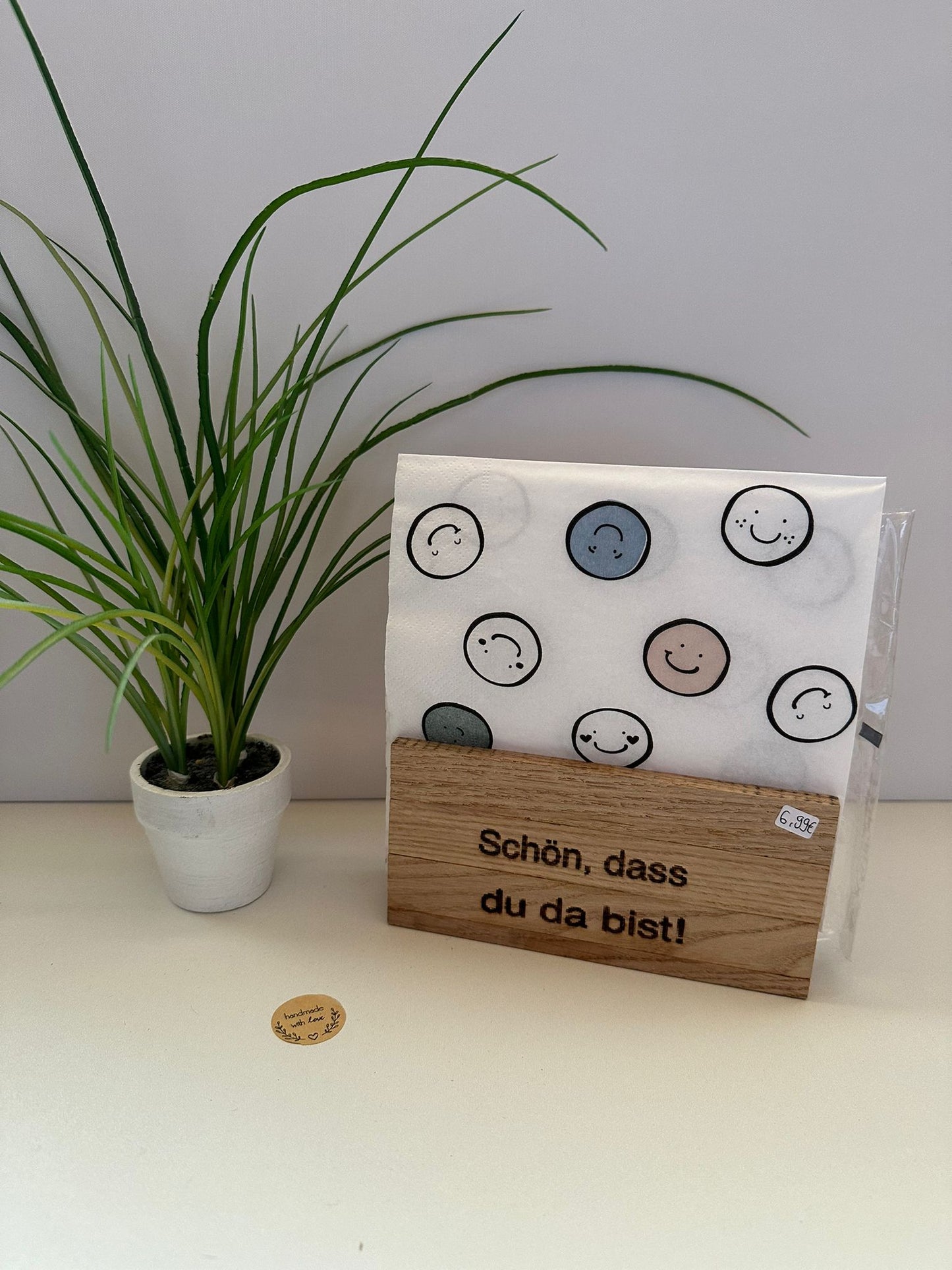 Servietten oder Kartenhalter